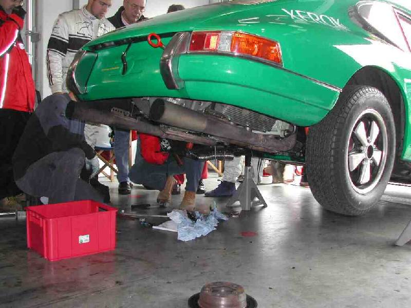 MARTINS RANCH Corvette Vintage Racing green hell porsche 5 